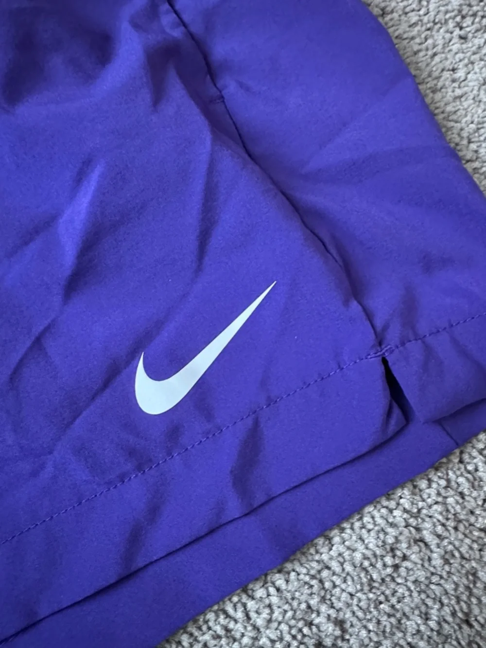 Nike Dri Fit JMU James Madison University Field Hockey Purple Shorts SIZE M - Picture 5 of 8